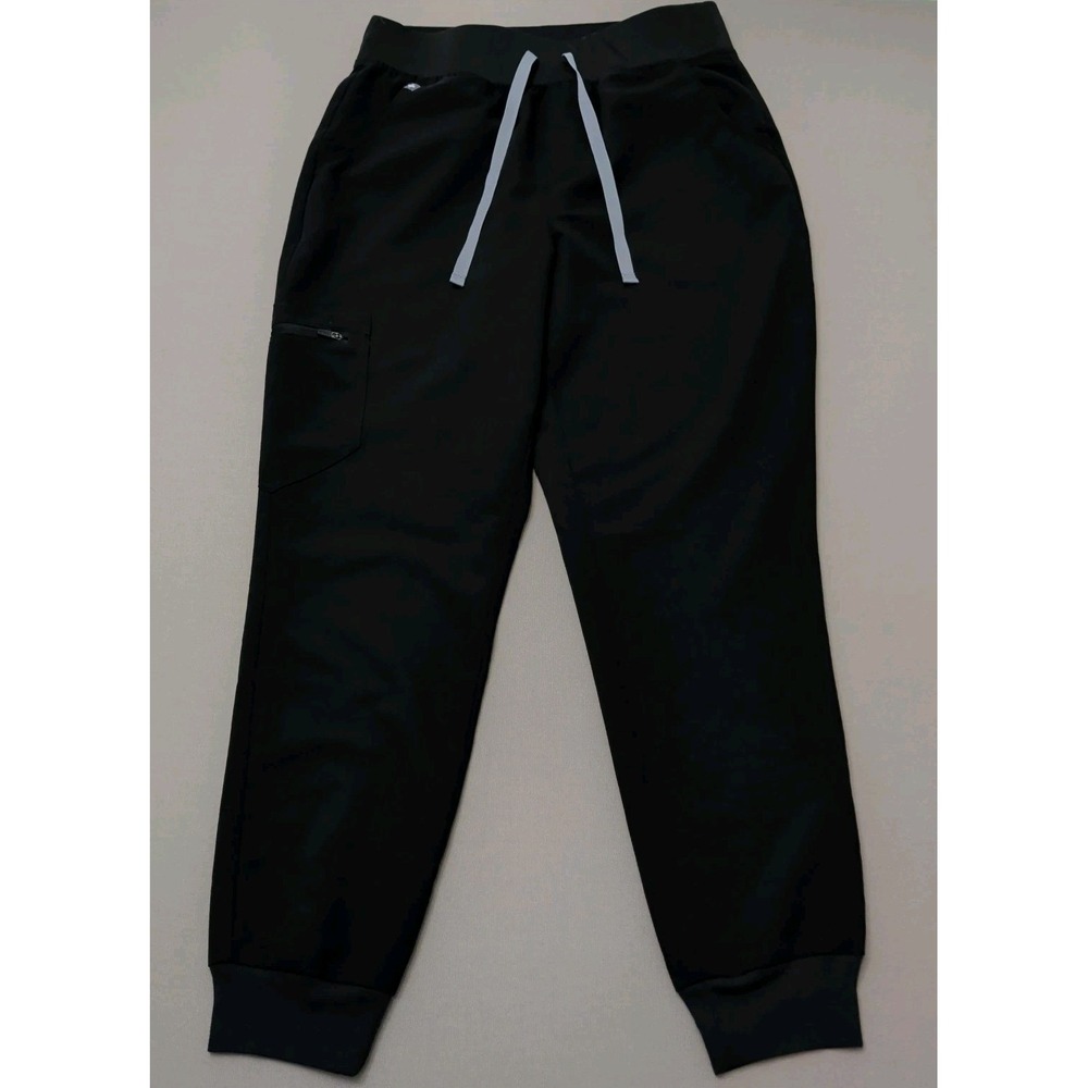 FIGS Technical Collection Women's Black Jogger Scrub Pants Size M Nurse Career